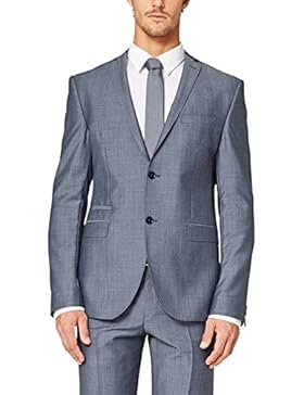 s.Oliver BLACK LABEL Herren Anzug 12.503.84.4975, Einfarbig