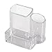 Angelina(TM) Clear Acrylic Lipstick & Brush Holder Storage Display Stand Cosmetic Stand Rack Holder Organizer Makeup Case