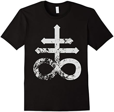 Crux Satanus T-Shirt Leviathan Cross Sulfur - Male Medium - Black