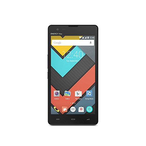 Energy Sistem Phone Max 4G  smartphone  4G LTE  5  IPS HD  Android 5 1  Quad Core  1Go  16Go  appareil photo arri  re 8 Mpx avec autofocus et flash LED  appareil photo frontal 5 Mpx avec angle FOV de 84 3        Noir