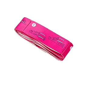 IRIS Fitness Yoga Pilates Stretch Strap Belt Physical Training Resistance Band Body Building Elastic Band Gym Fitness Resistance Belt Rope, 90cm*4cm