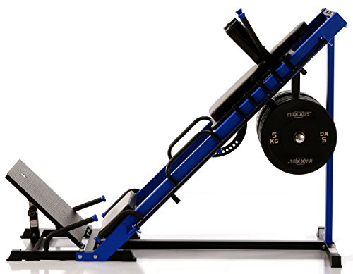 MAXXUS® 2in1 Beinpresse und Hackenschmidt Maschine. Extrem massive Stahlrahmenkonstruktion. Eine Beinpresse in solider Qualität für anspruchsvolle Sportler. - 4