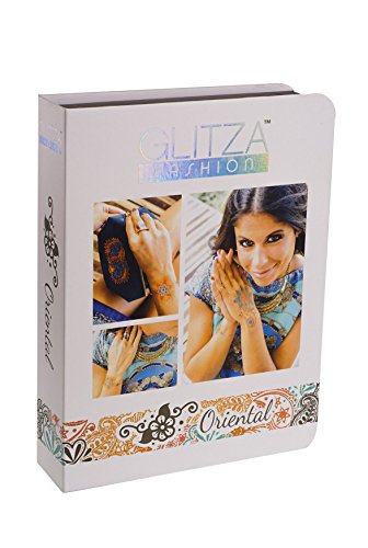 Knorrtoys GL7824 Glitza Fashion - Deluxe Set Oriental, Temporäre Tattoos für junge Erwachsene