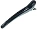 Professional Hairdresser's Black Sectioning Clips (x10)