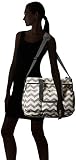 Skip Hop 230102 Duo Double Signature Chevron – Zwillingswickeltasche, grau / weiß - 7