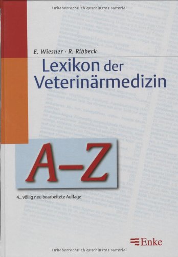 Download Lexikon der Veterinärmedizin A-Z Download Lexikon der Veterinärmedizin A-Z