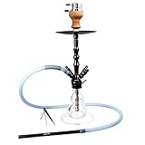 Maße: Höhe inklusive Kopfadapter: ca. 48,5 cm - Höhe inklusive Kopfset: ca. 60 cm - Kohleteller Ø: 20cm - Durchmesser Standfläche: ca. 17,5 cm