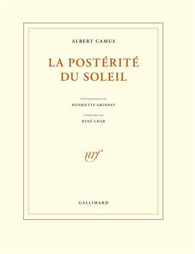 couverture de : La post&eacute;rit&eacute; du soleil