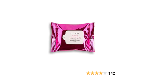 colorbar on the go makeup remover wipes