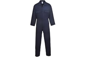 Portwest Euro Baumwoll Overall, Größe: XS, Farbe: Marine, S998NARXS