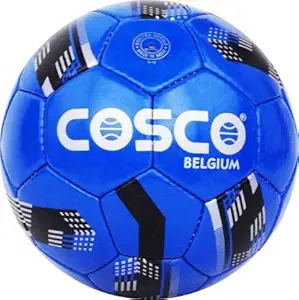 DealBindaas Cosco Belgium Kids Football, Size 3 (Small Sized Football) -Multicolor , Material: PVC & Nylon
