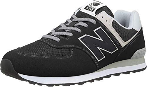 New Balance Herren 574v2 Core Sneaker, Schwarz (Black), 44.5 EU