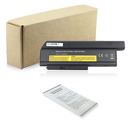7800mAh 9 cells 11.1V Laptop Battery for LENOVO 0A36282 0A36283 42T4861 42T4865 42T4873 42T4875 42T4899 42T4901 42T4940 42T4942 ASM 42T4862 FRU 42T4861 - 7