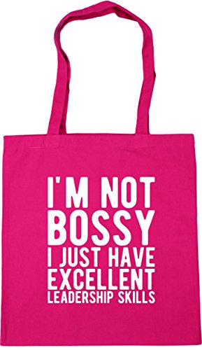 I'm Not Bossy I Just Have Excellent Leadership Skills Tote Shopping Gym Beach Bag 42cm x38cm, 10 litres