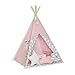 Produktbild Fun with mum TEE-SET-CLO-ROS Tipi Set mit Bodenmatte und Kissen - Cloudy Roses