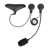 ÜBERRAGENDER SOUND: Dank demdynamischenTreiber bietet dasMotorrad-Headseteinen Mix aus balanciertem Bass und klarem Sound für Musik, GPS Anweisungen, als auch Anrufe.