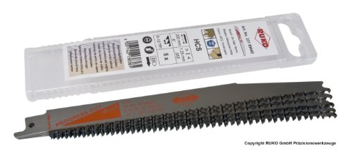 RUKO 33189445 Säbelsägeblatt 8944-5 200x18x1,25 6-10 TPI (5 Stück) - 2