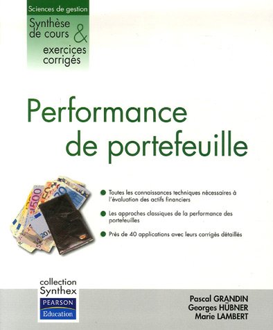 Télécharger Performance de portefeuille Livre eBook France