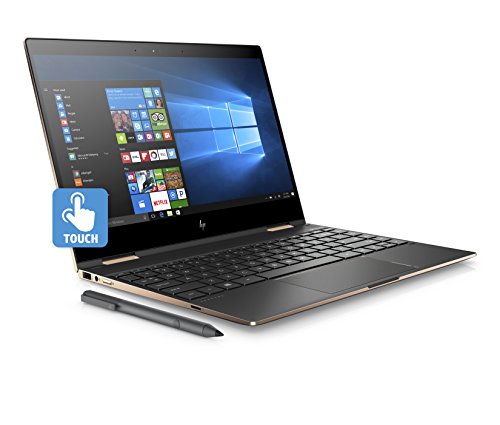 HP Spectre x360 13ae004na 13 3-Inch 4K Convertible Laptop with stylus -  Dark Ash Silver   Intel Core i5-8250U  8 GB RAM  256 GB SSD  Intel UHD Graphi