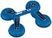 Produktbild QUAD SUCTION LIFTER - For the easy lifting of smooth flat surface materials, i.e. glass, marble etc. Manufactured from tough plastic with rubber suction cups. Suction cups 118mm diameter. Maximum lift 80kg; safe working load (S.W.L.) 40kg. Display carton. by DRS TOOLS