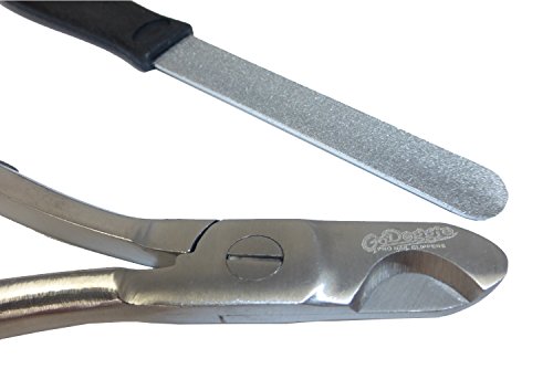 GoDoggie-Pro-Nail-Clippers-Professional-Grade-2-Piece-Doggie-Manicure-Set-includes-Nail-Clippers-File-for-Salon-Quality-Results-Super-Sharp-Blades-Max-Grip-Handles-Safety-Mode-Premium-Quality-For-Smal