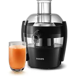 Philips Viva Collection HR1832/00 1.5-Litre400-Watt Juicer (Ink Black)