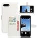 Produktbild Omiky® Mode 2017 Luxus schlanke Leder Flip Wallet Stand Case Cover für iPhone 7 Plus (Weiß)