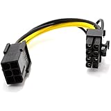 kenable PCI Express PCIe 6 Pin to 8 Pin Graphics Card Power Adapter Cable 10cm