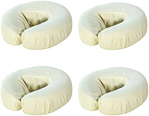 Promafit Set of Head Support Cushion Covers White [Pack of 4]