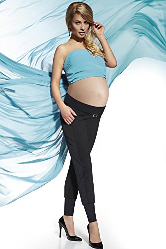 Bas Bleu Catrine Maternity Trousers,Size XL,Black