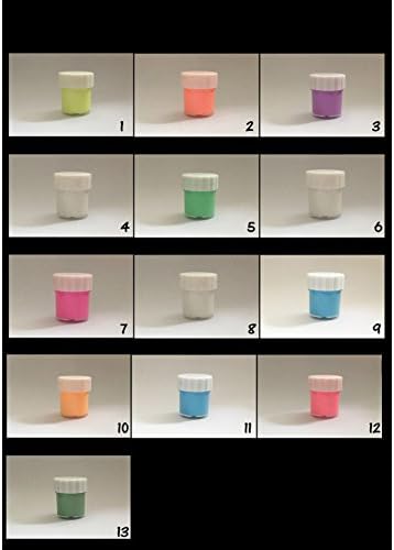 NEWSTARTS Decoration Beauty Tool Creative Luminous Body Paint Pigment Phosphor paint Powder 13 Colors Luminescent Paint