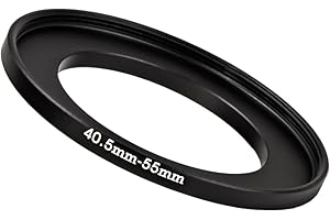 GENERIC 40.5mm to 55mm Step-Up Ring Filter adapter (40.5mm-55mm) Camera Filter Ring for 55mm UV ND CPL Filter (MPIXO)
