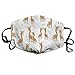 Produktbild Nicegift Masken mit Giraffen, Herzen, atmungsaktiv, Staubfilter, Masken, elastisch, Ohrschlaufe