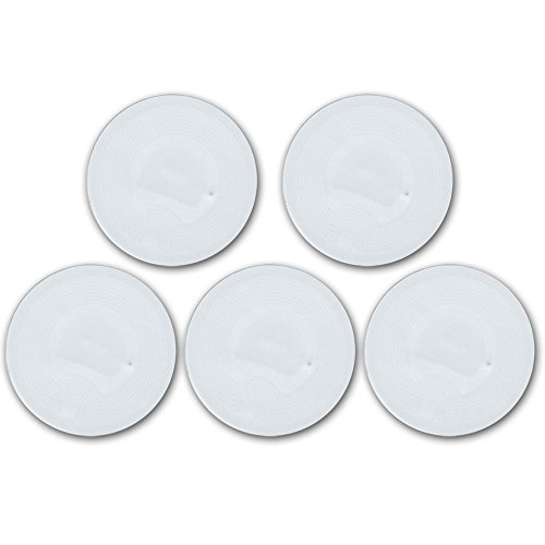 5 On Metal NFC Tags NTAG216 | 888 Byte | Ø25mm | weiß