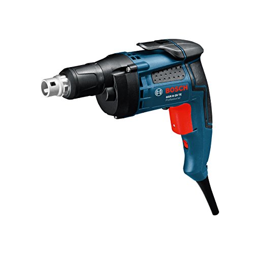 Bosch Professional GSR 6-25 TE, 701 W Nennaufnahmeleistung, 6,0 mm Bohrschrauben-Ø, 20 Nm Drehmoment, Tiefenanschlag, Magnetischer Universalhalter, Koffer