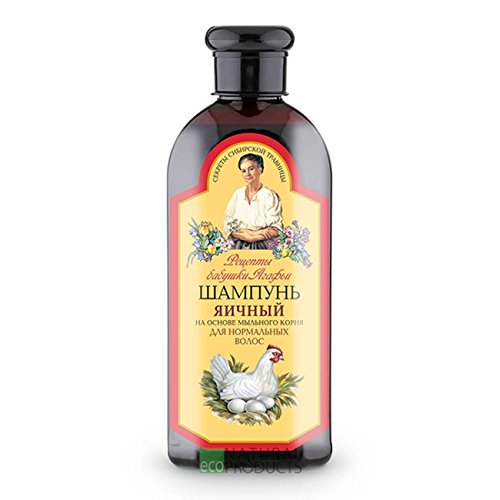 Grandma Agafia Recipes Egg Shampoo for Normal Hair 350ml