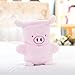 Produktbild IDEA HIGH Coral Fleece Blanket y Neugeborene Swaddle Wrap Tapete Infantil cobertor Bebe Manta 100 * 80cm 220g KF009: rosa Schwein