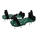 Generic Green Garden Lawn Aerator Long Spike Spiked Shoes For Garden Lawn Care RS.1210.00