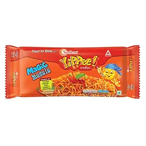 Sunfeast Yipee Noodles - Magic Masala Four in One Pack, 240g Pack