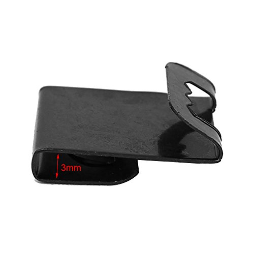 fujiyuan 100 PCS S Haken Clip Wandhalterung Album Foto Bild Kunstwerk Rahmen Anker Panel Aufhängen S Haken Schwarz - 3