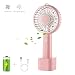 Produktbild LOBKIN Handventilator Tragbarer Mini Lüfter Ventilator USB Ventilator leise3 Geschwindigkeiten für Kinder Baby SchlafzimmerZuhause, Büro, Schreibtisch Reisen und Draußen rosa