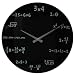 Produktbild OOTB Wanduhr, Glas, Schwarz, Standard