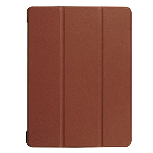 AVIDET Ultra Slim Huawei MediaPad M3 Lite 10 Hülle Case Superleicht Ständer Smart Shell Cover Schutzhülle Etui Tasche für Huawei MediaPad M3 Lite 10 Tablet-PC (Braun) - 2