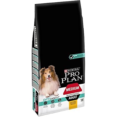Pro Plan PURINA PRO PLAN Medium Adult Sensitive Digestion avec OPTIDIGEST Riche en Poulet - 14 KG - Croquettes pour chiens adultes de taille moyenne