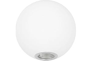 Qianly 12 Cm Abats-jour, Abat Jour Lampe Sur Pied, Appliques Murales Couverture Remplacer Lustre Lumières Table Lampadaires G9 Verre Abat-jour Pour Collège Bibliothèque, 12CM