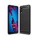Produktbild Acelive Huawei P20 Hülle, Karbonfaser Elastisch Schützendes TPU Silikon Handyhülle Schutz vor Stürzen und Stößen Huelle Case für Huawei P20 (Schwarz)