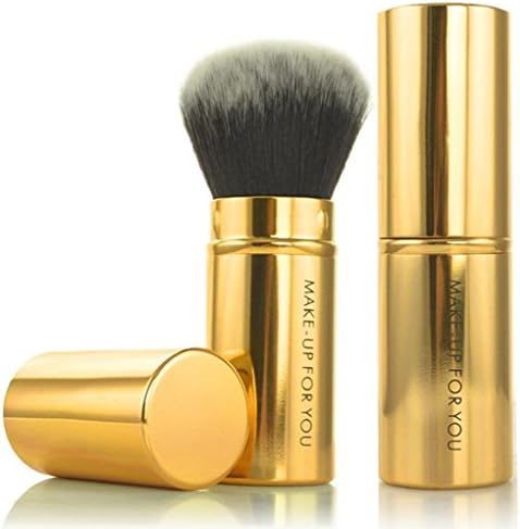 Make Up Brushes, Retractable Kabuki Blush Foundation Brushes Powder Brushes Cosmetic Makeup Brush Kit By MORWIND (B)
