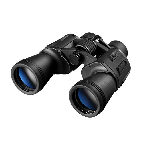 Jumelles Compactes Adultes Puissante HD 20 X 50 Télescope Grand Oculaire, Télescope à Jumelles Compactes et étanches à Lentilles Multicouches, Grossissement Puissant avec étui de Transport