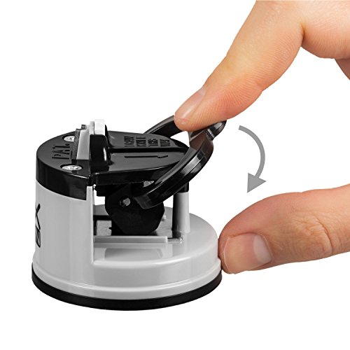 Messerschärfer, professioneller Messerschleifer für Küche und Chef Köche, Schärfer für Messer und Scheren, Schleifer für Messer für Kochkurse, Knife Sharpener, MAX4MIN - 6