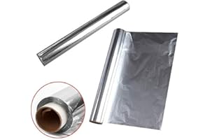 TMZ © 450MM X 75M Kitchen FOIL Aluminium Catering Wrapping Chicken Strong
